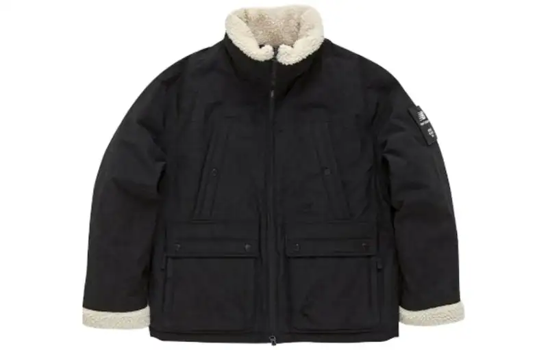 New Balance Down Jackets Men's Black Moderate