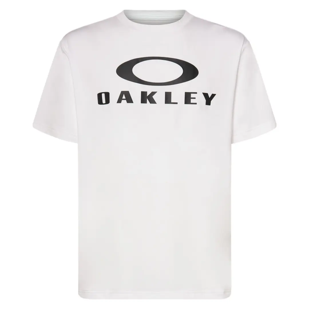 Oakley T Shirts Men's White Crew Neck Moderate