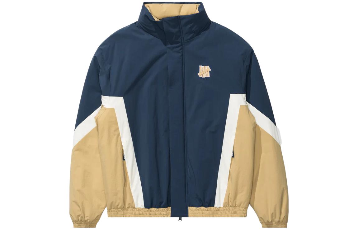 Мужская куртка UNDEFEATED Striped Jacket (черная)