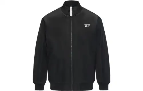 Reebok Baseball Jacket Unisex Black