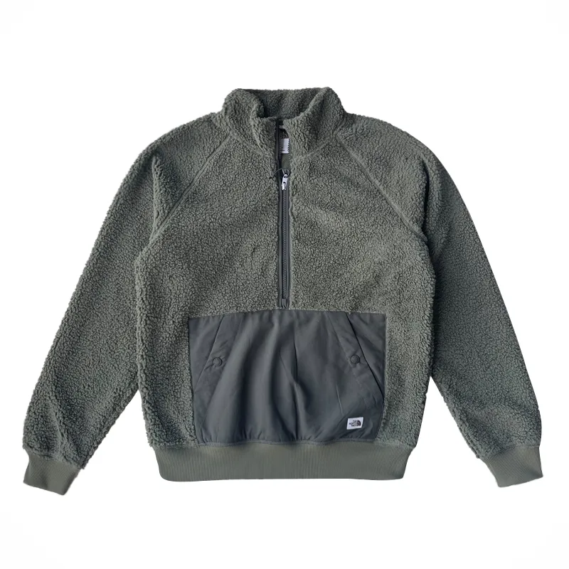 THE NORTH FACE Fleece Clothing Unisex Army Green