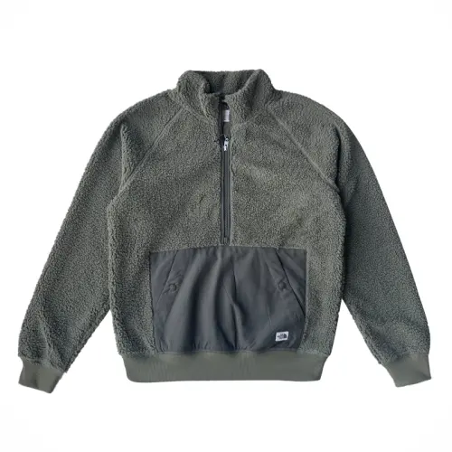 THE NORTH FACE Fleece Clothing Unisex Army Green