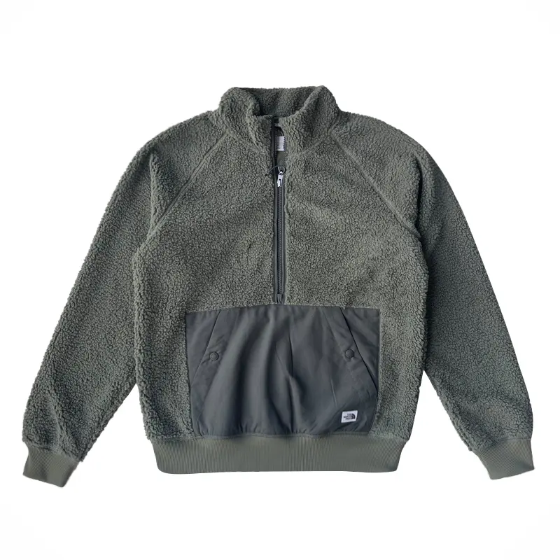 THE NORTH FACE Fleece Clothing Unisex Army Green