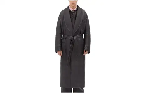 Bottega Veneta Coat Men's Black