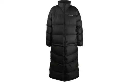 Vetements Down Jackets Men's Black Stand Collar Moderate Other