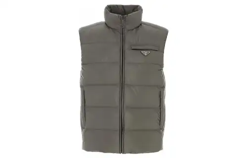 PRADA SS23 Down Jacket Men's Gray