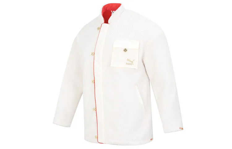PUMA CNY Puffer Jackets Men's White Moderate