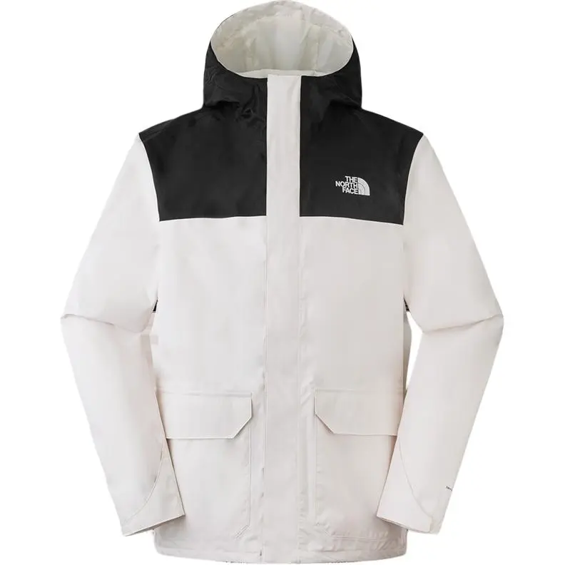 THE NORTH FACE ICON Waterproof And Windproof Windbreaker Jacket Men's Dune White