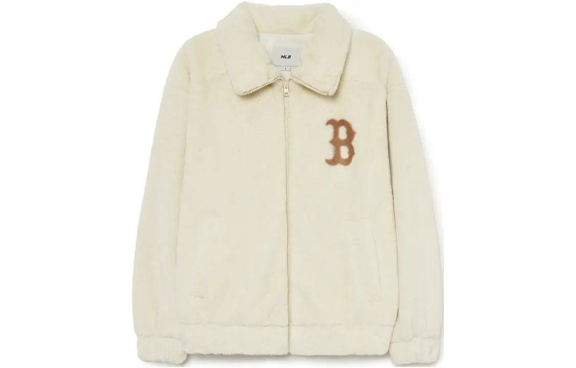 MLB Jackets Unisex Beige Yellow Lapel Moderate Other