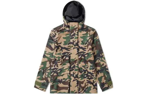 Stussy Jackets Men's Green Hooded Moderate Other
