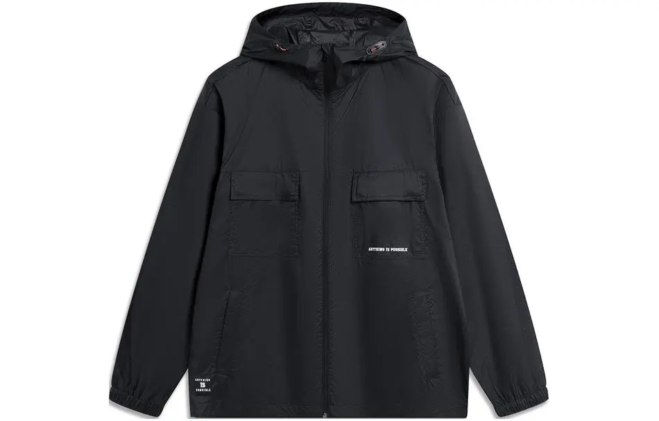 Li Ning Sports Life Collection Sun Protection Clothing Men's Black
