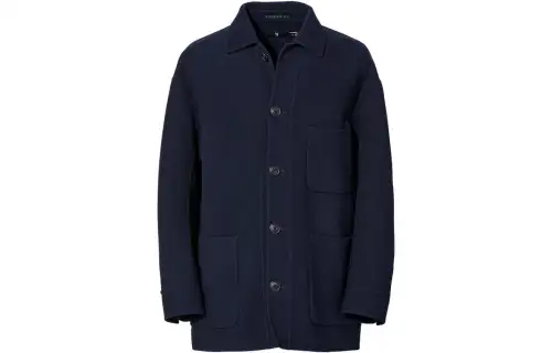 UNIQLO Jil Sander Coat Men's Navy Blue