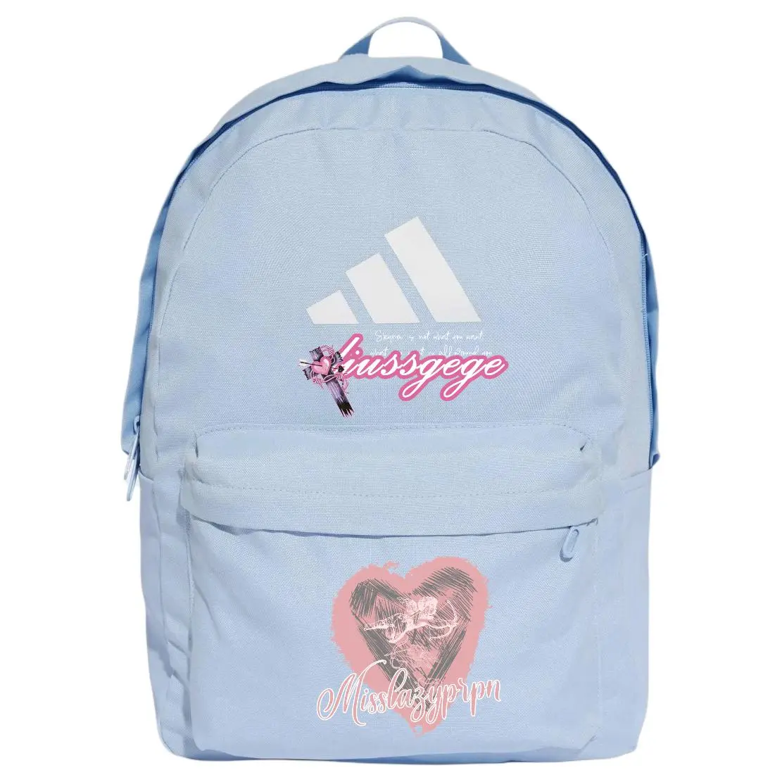 Adidas Fabric Backpack Women's Glowing Blue