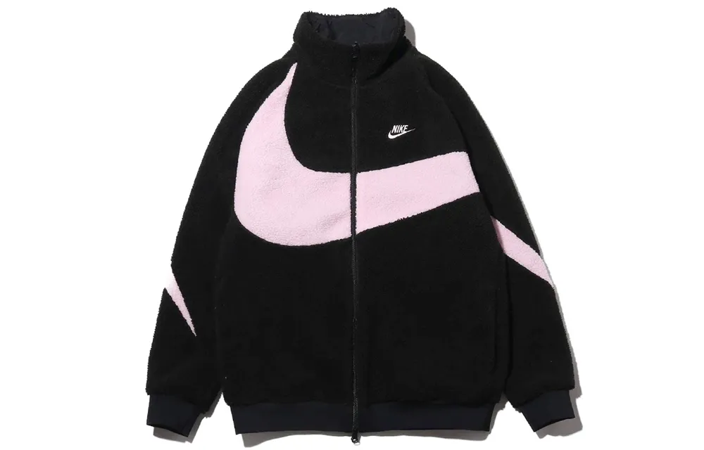 Nike Women's Big Swoosh Reversible Boa Jacket Asia Sizing