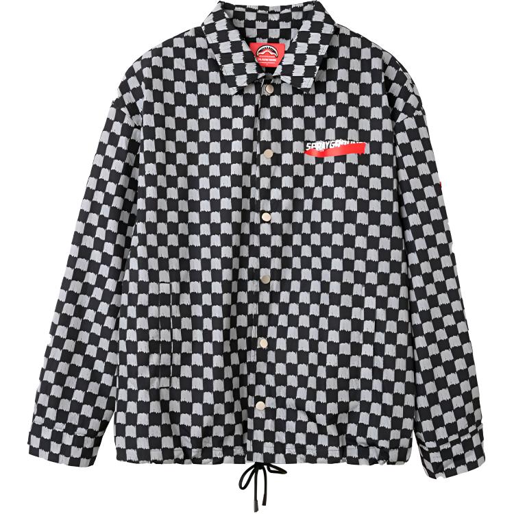 Мужская куртка SPRAYGROUND SPRAYGROUND sg (черно-белая)