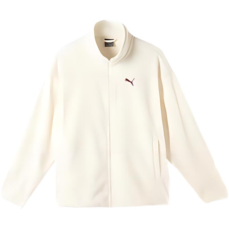 PUMA ESS POLARFLEECE JACKET Jackets & Coats Men's White