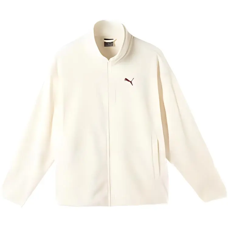 PUMA ESS POLARFLEECE JACKET Jackets & Coats Men's White