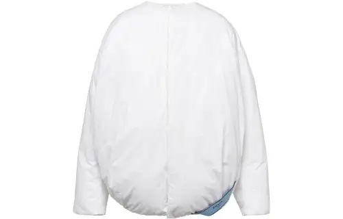 【SuperproductRunwayPrevious Season】logo-patch cotton down jacket
