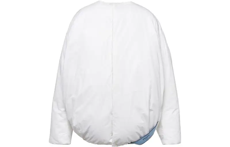 【SuperproductRunwayPrevious Season】logo-patch cotton down jacket