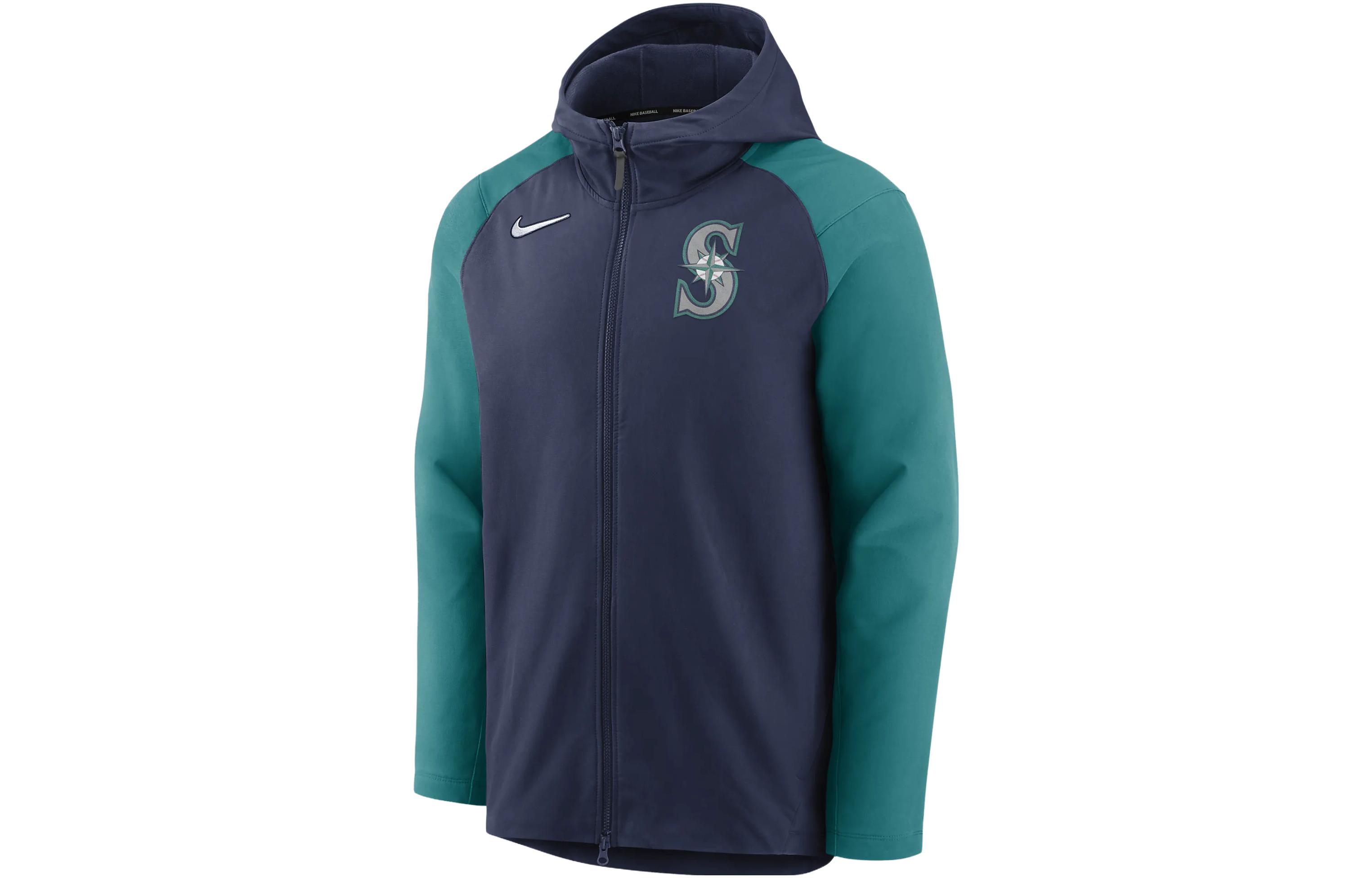 Nike Seattle Mariners Authentic Collection Men's Nike Therma-FIT Mlb Full-Zip Hooded Jacket