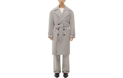 Bottega Veneta SS23 Coat Men's Gray