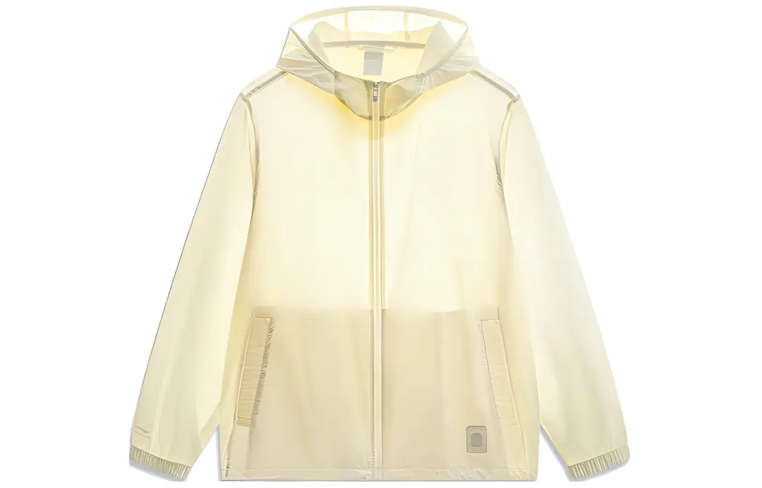 Li Ning China Color Series UV Protection Sun Protection Clothing Men's Creamy