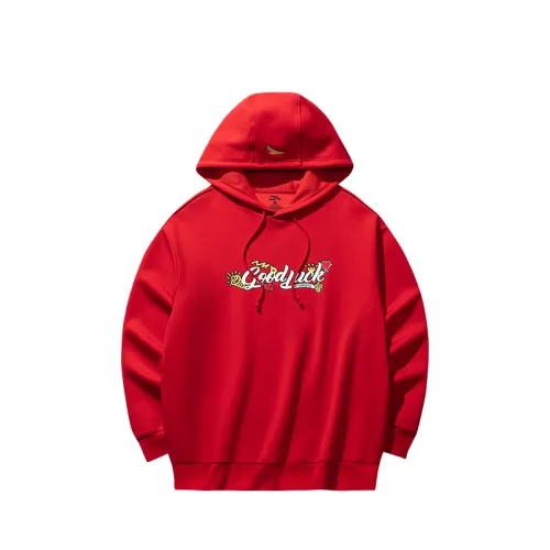 Anta Lifestyle Collection Sports Lifestyle Collection Sweatshirt Men's Rich Red