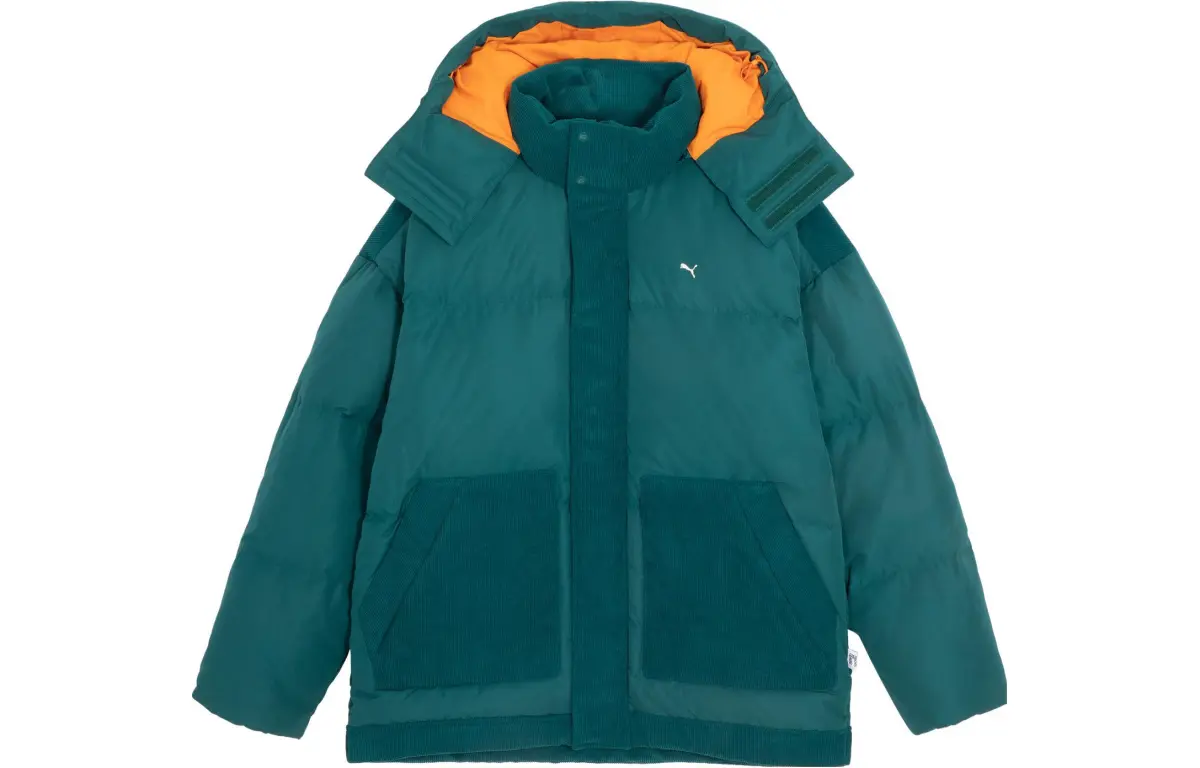 PUMA x MMQ Down Jacket Unisex Christmas Green
