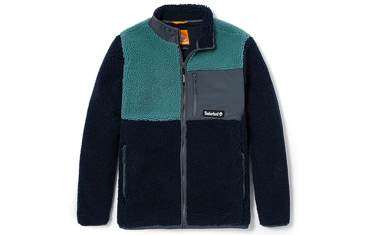 Timberland Fleece Clothing Unisex Dark Sapphire Crab Cyan
