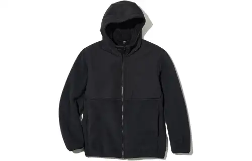 UNIQLO Velvet feel Coat Unisex Black