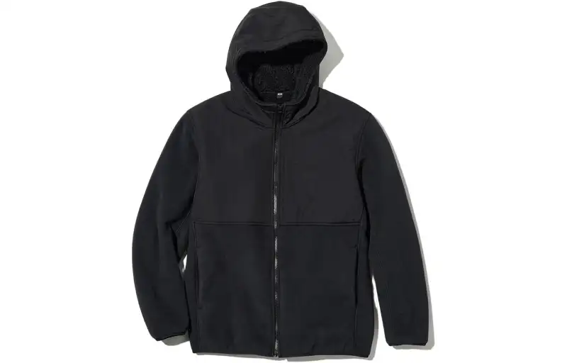 UNIQLO Velvet feel Coat Unisex Black