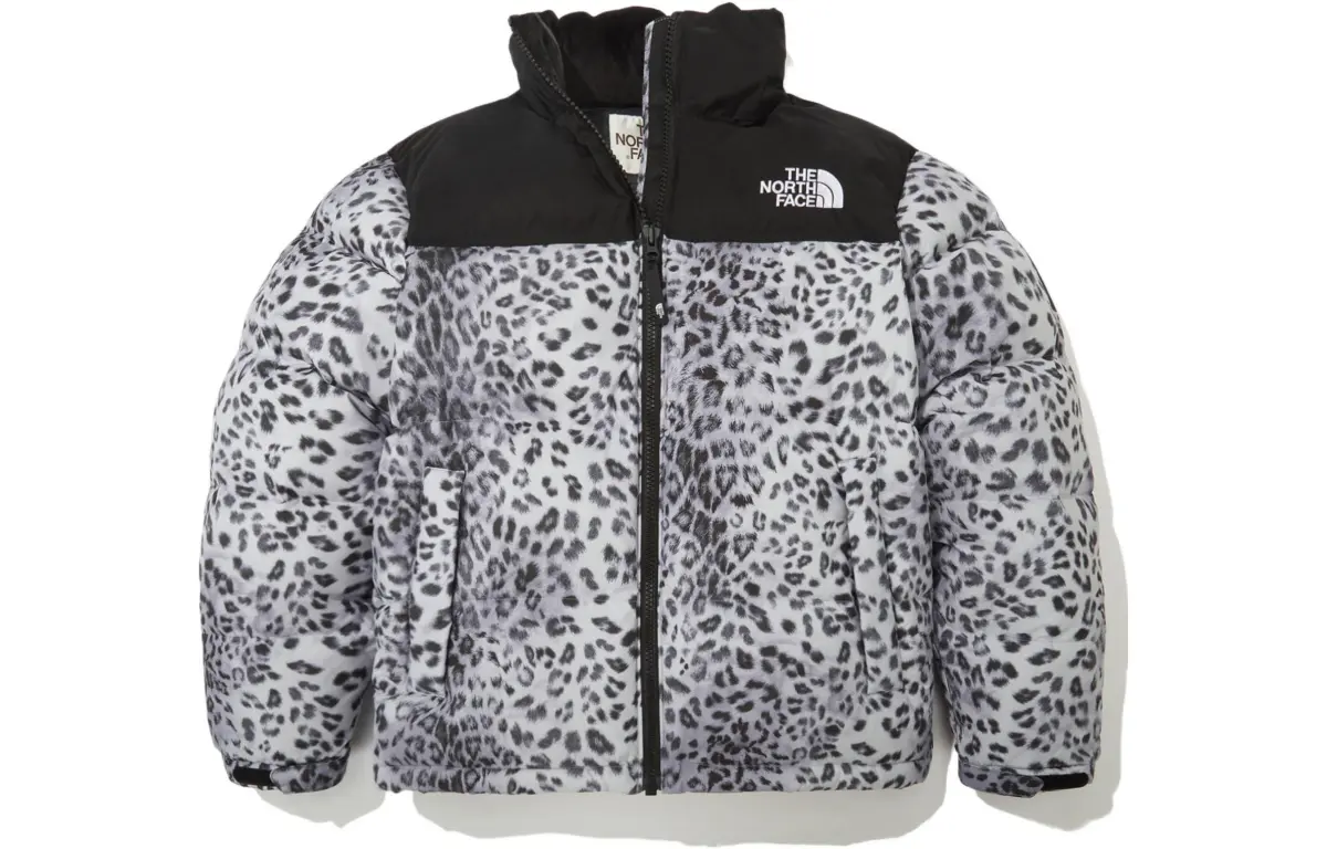 THE NORTH FACE Novelty Nuptse Down Jacket P Silver Unisex Korea Version
