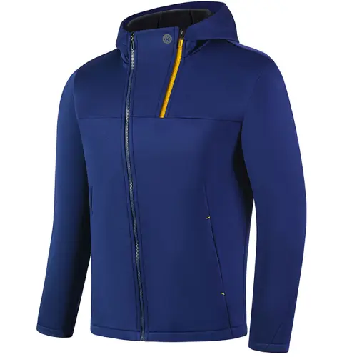 BMAI Windproof breathable keep warm velvet retroreflective travel sports jacket with hood with zipper for training, with your logo imprint, for running