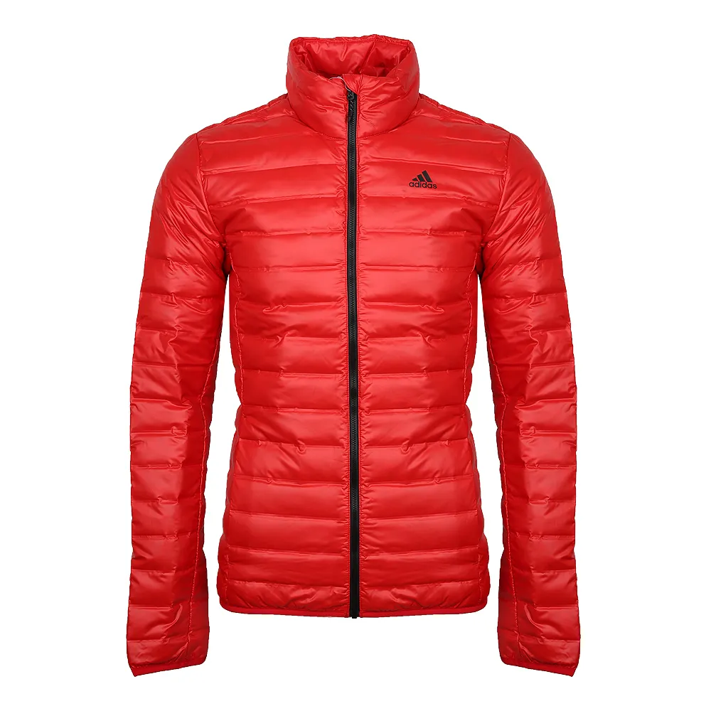 Adidas Down Jackets Men's Red Lapel Moderate Down Jacket