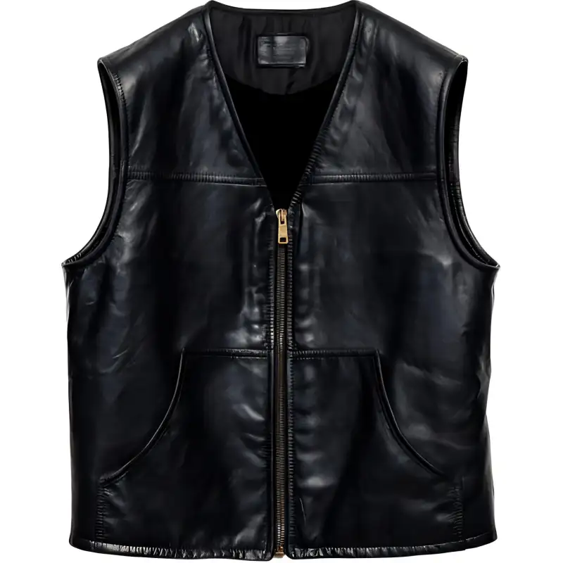PRADA V Neck Zip Up Gilet