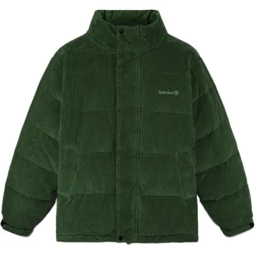 Timberland Down Jacket Men's Black Forest Green