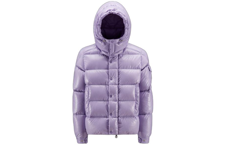 Пуховик Moncler Maya 70th Anniversary (лавандовый)