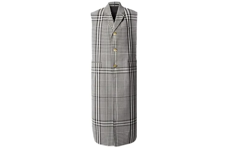 Burberry Coats Men's Dark Brown Lapel Moderate Straight Fit