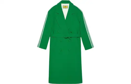 GUCCI X Adidas Wrap Wool Coat