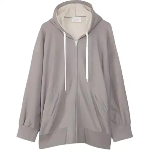 Reebok Logo-embroidered Zipped Hoodie