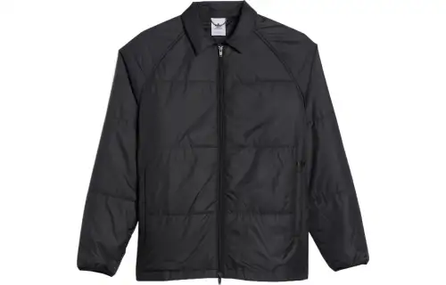 Adidas Originals Puffer Jackets Unisex Black Lapel Moderate Other