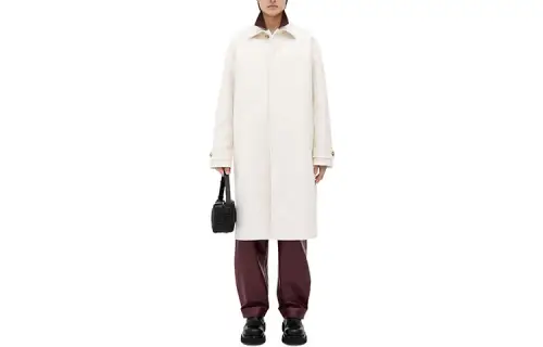 Bottega Veneta Coat Men's Chalk