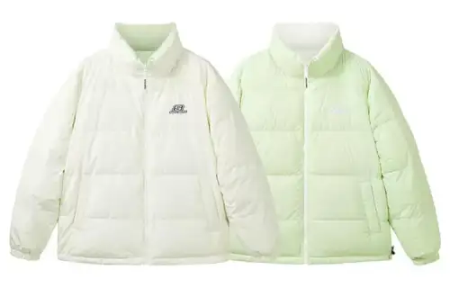Skechers Down Jackets Unisex Marshmallow White/0074 Stand Collar Thickened Puffer Jacket