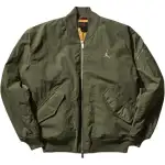 Jordan Jackets & Coats Men's Olive Green