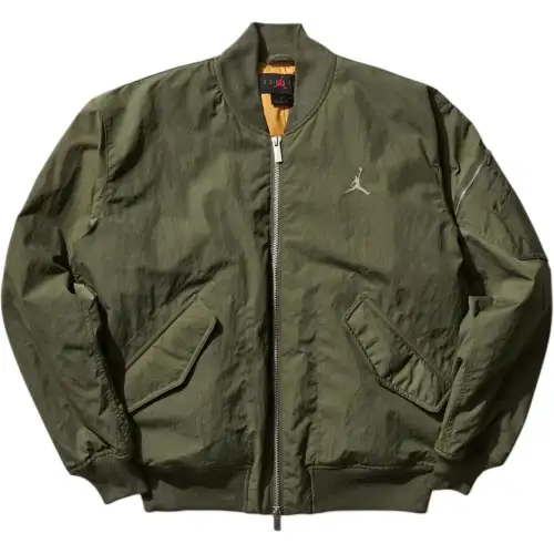 Jordan Jackets & Coats Men's Olive Green