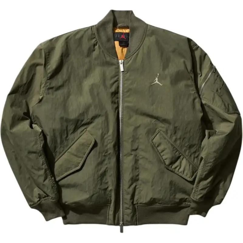 Jordan Jackets & Coats Men's Olive Green