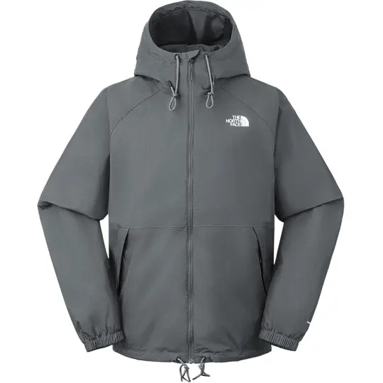 THE NORTH FACE Antora Waterproof And Windproof Windbreaker Jacket Men's Pearl Gray