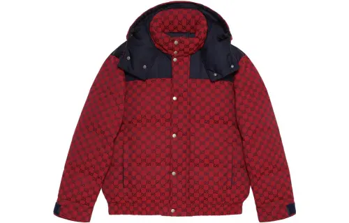 GUCCI Gg Canvas Down Jacket