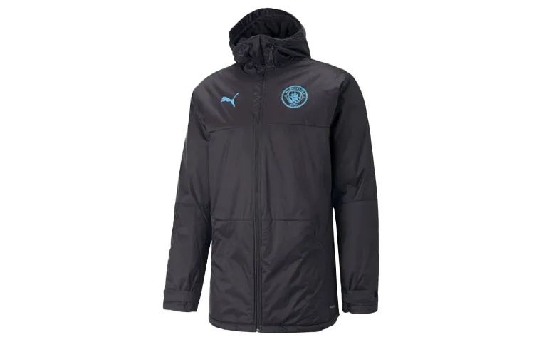 PUMA 2022 23 Manchester City Jacket Men's Black