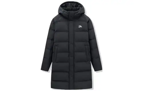 ANTA Down Jackets Men's Black Hooded Moderate Other